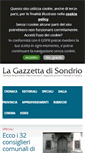 Mobile Screenshot of gazzettadisondrio.it